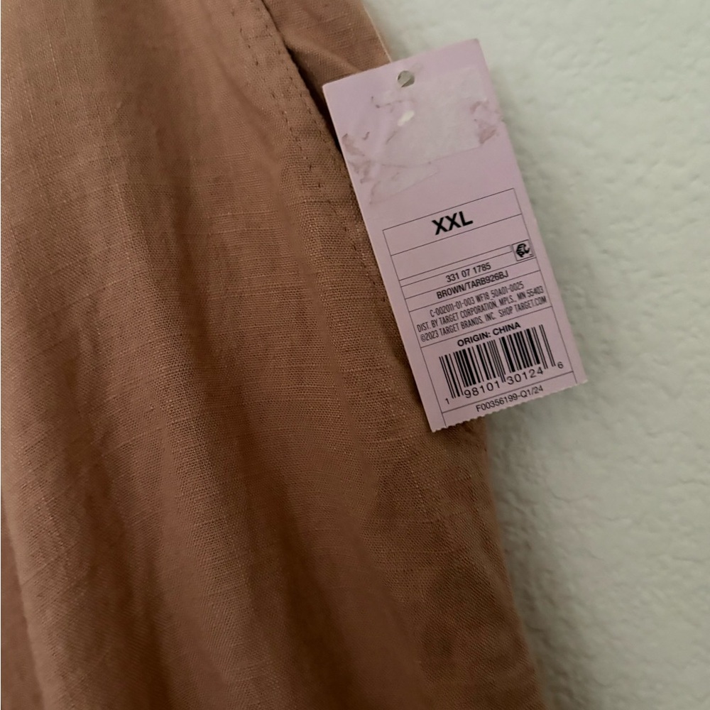 Wild Fable Linen Blend Pants XXL - Picture 3 of 5